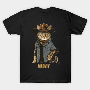Cat Cowboy Expedition Purrfectly T-Shirt